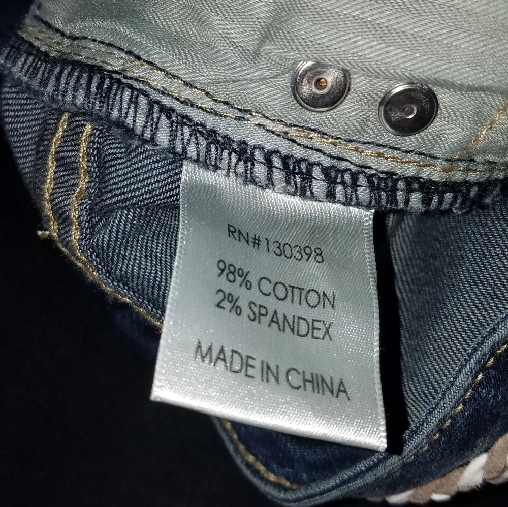 Children's Place denim jacket. Graffiti